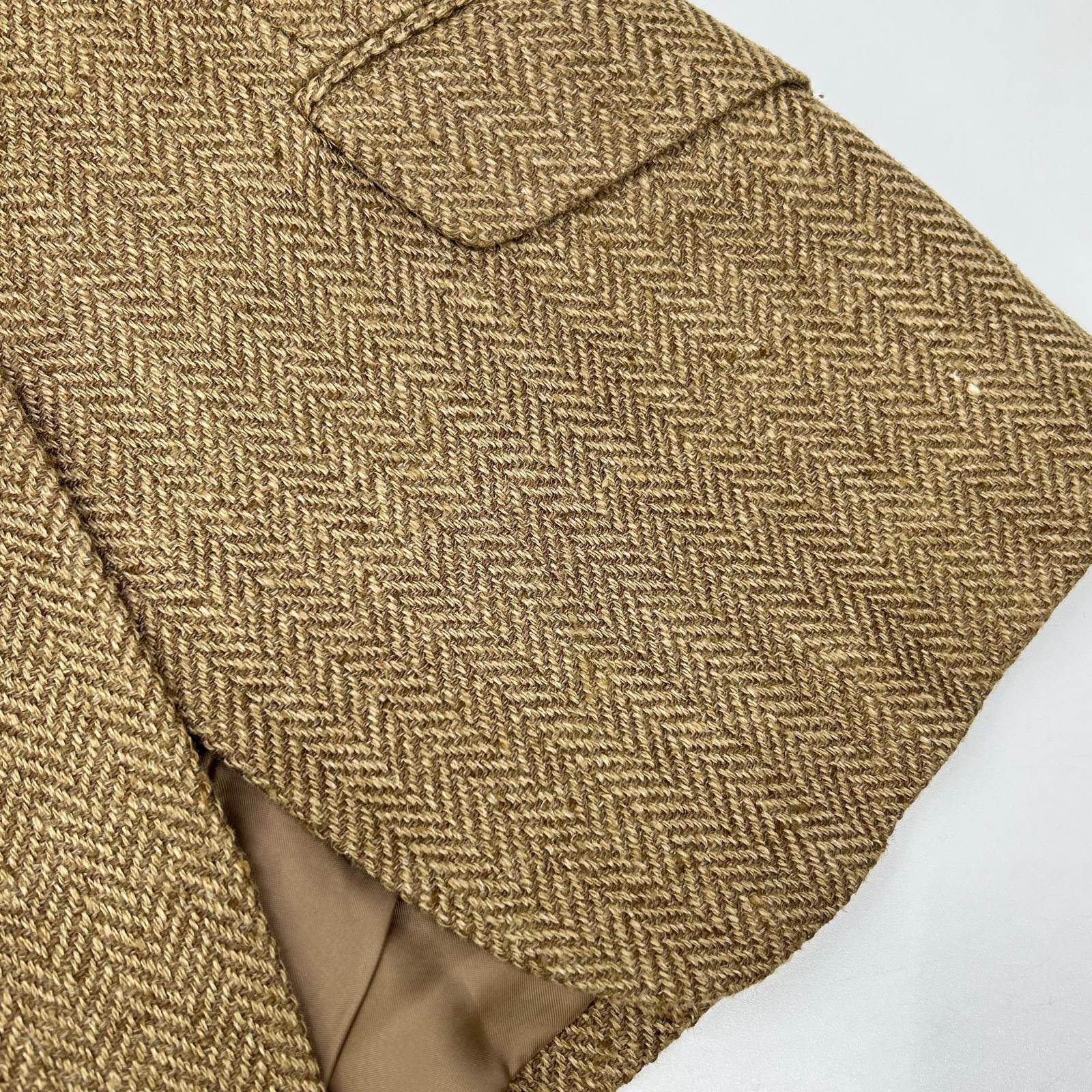POLObyRalphLauren ポロラルフローレン ベージュ ウール ヘリンボーン テーラードジャケット ジャケット