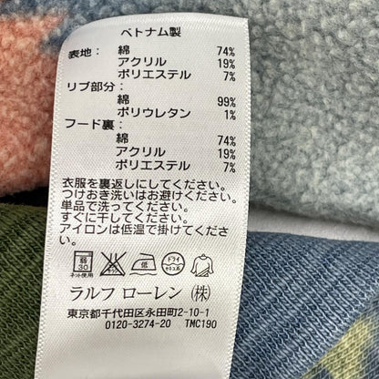 POLObyRalphLauren ポロラルフローレン 710689956001 ブルー系 ネイティブ柄 フリース パーカー トップス