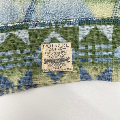 POLObyRalphLauren ポロラルフローレン 710689956001 ブルー系 ネイティブ柄 フリース パーカー トップス