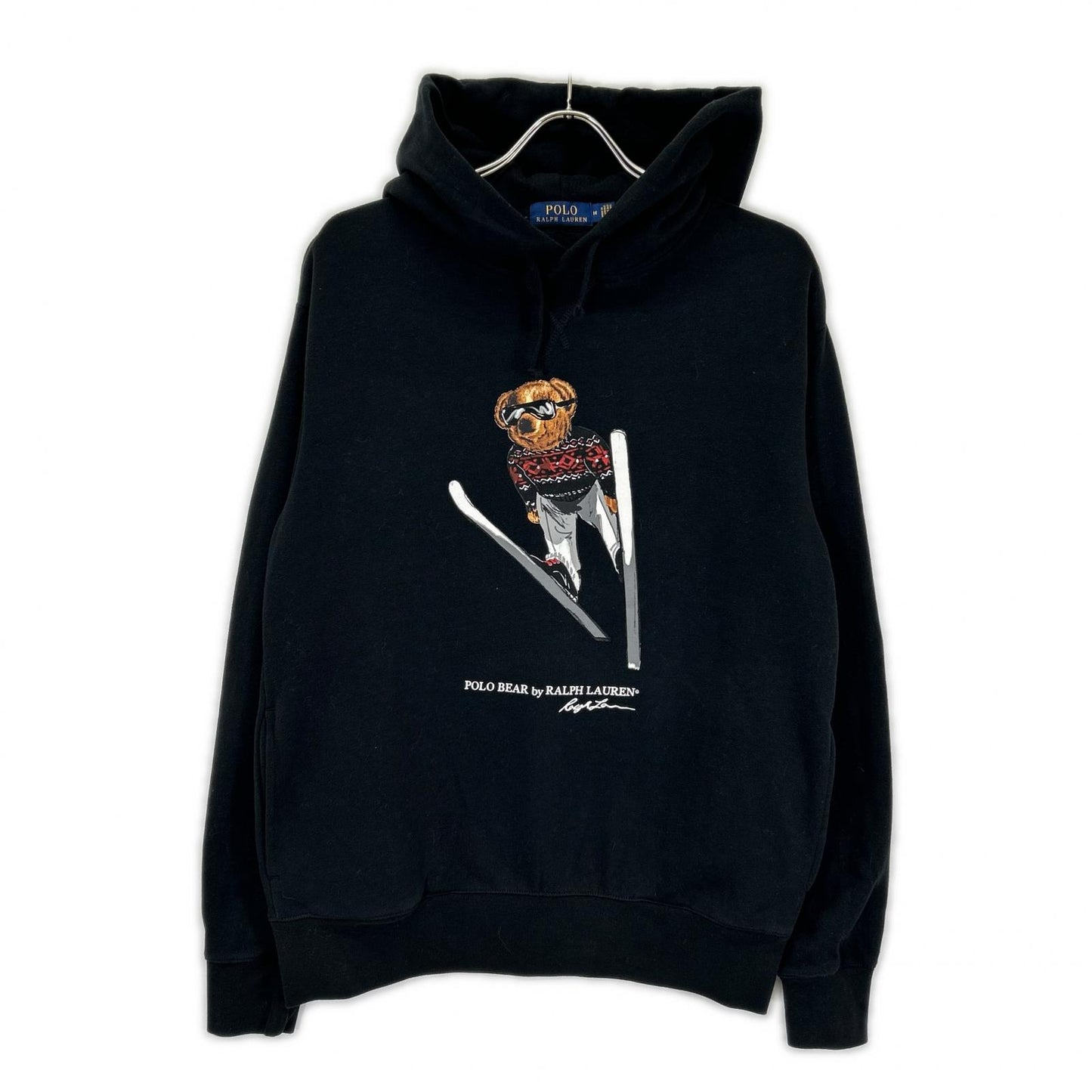 POLObyRalphLauren ポロラルフローレン 710732238002 ブラック ポロベアー スキー パーカー トップス