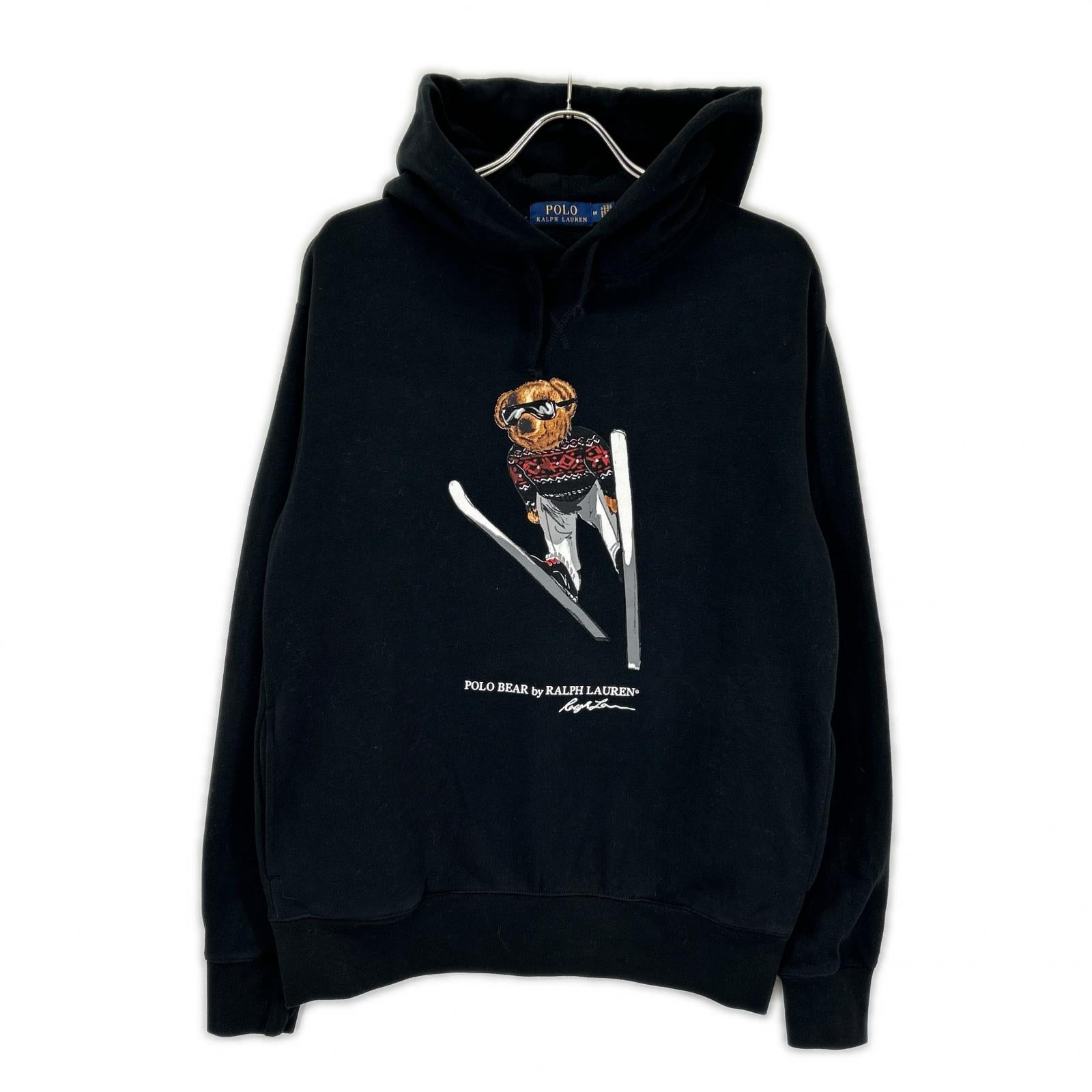 POLObyRalphLauren ポロラルフローレン 710732238002 ブラック ポロベアー スキー パーカー トップス