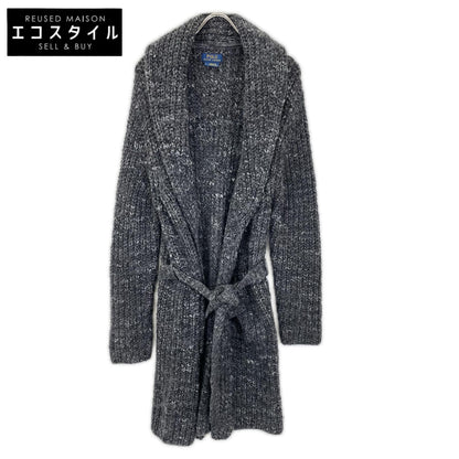 POLObyRalphLauren ポロラルフローレン 710684009001 グレー ショールカラーロングニットカーディガン トップス