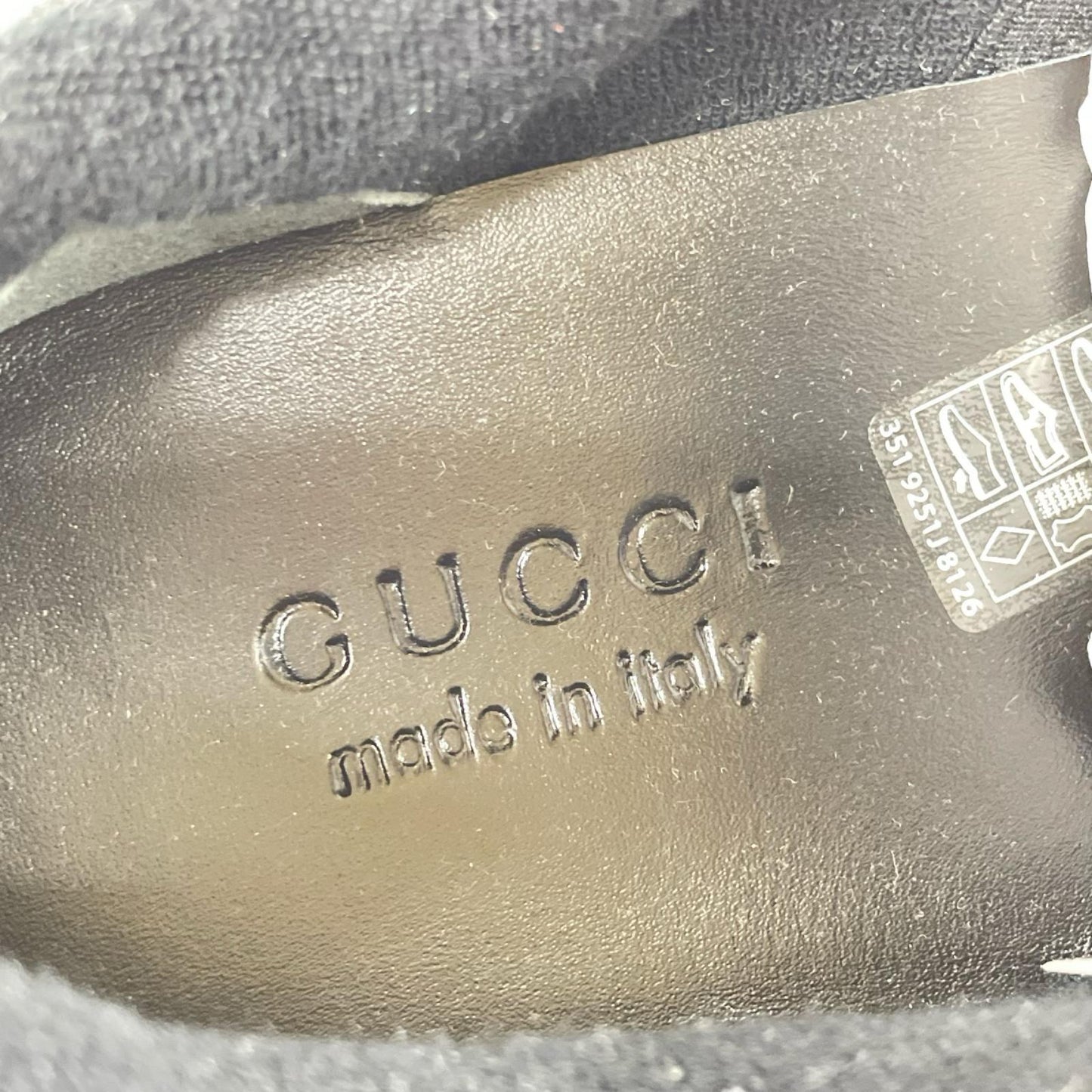 GUCCI グッチ 【新品同様】スクリーナー GGキャンバス ウェブストライプ スニーカー シューズ