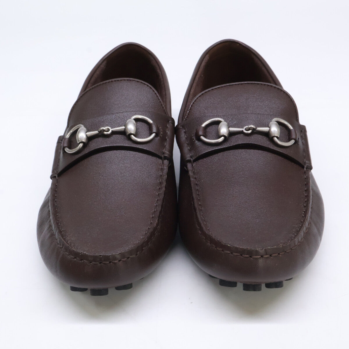 GUCCI グッチ 【新品同様】26SS 765859 ホースビット付き ドライビング シューズ シューズ