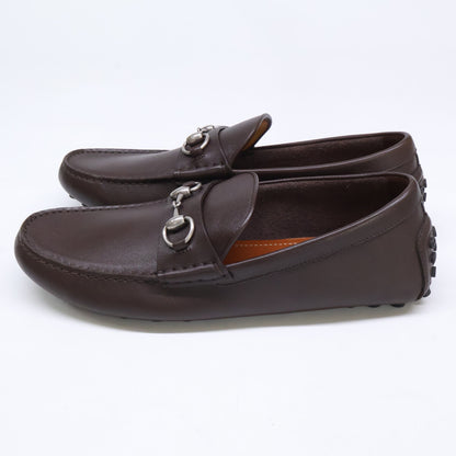 GUCCI グッチ 【新品同様】26SS 765859 ホースビット付き ドライビング シューズ シューズ