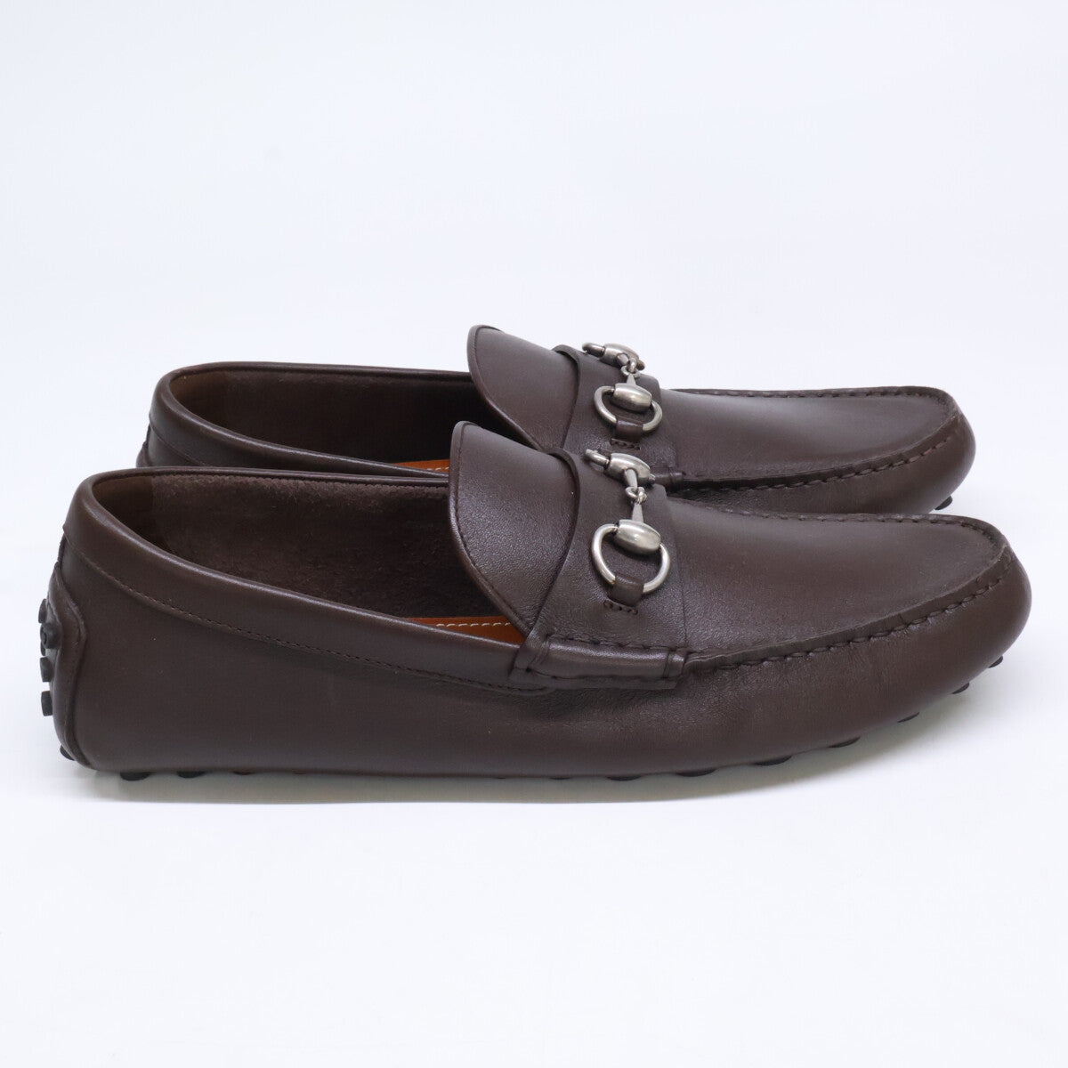 GUCCI グッチ 【新品同様】26SS 765859 ホースビット付き ドライビング シューズ シューズ