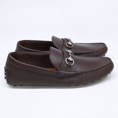 GUCCI グッチ 【新品同様】26SS 765859 ホースビット付き ドライビング シューズ シューズ