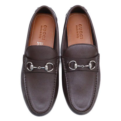 GUCCI グッチ 【新品同様】26SS 765859 ホースビット付き ドライビング シューズ シューズ