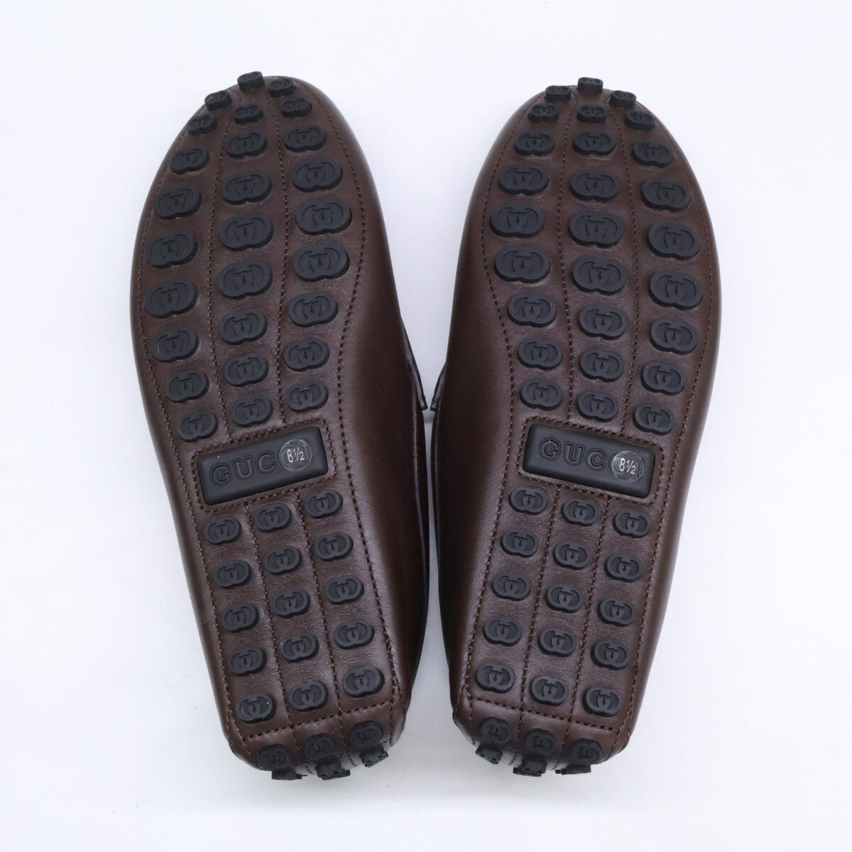 GUCCI グッチ 【新品同様】26SS 765859 ホースビット付き ドライビング シューズ シューズ
