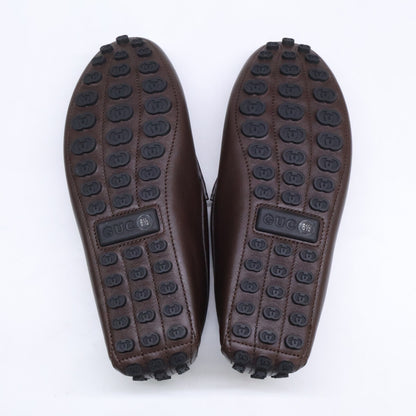 GUCCI グッチ 【新品同様】26SS 765859 ホースビット付き ドライビング シューズ シューズ