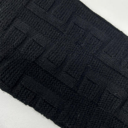 HERMES エルメス ブラック H柄 ニットセーター トップス