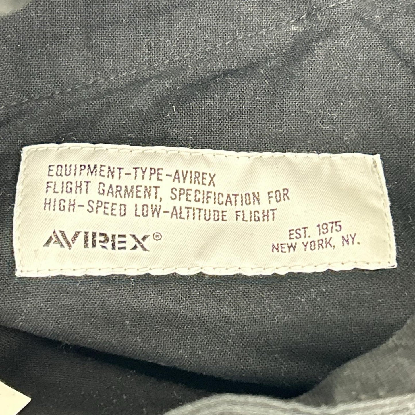 AVIREX アヴィレックス 783-4910002 ブラック ストレッチドビー 8ポケットカーゴパンツ ボトムス