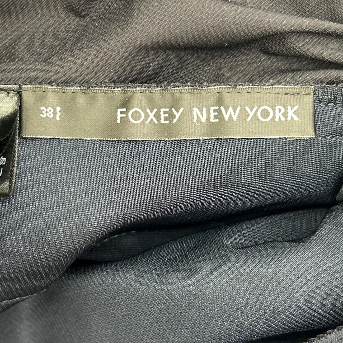 FOXEY NEW YORK フォクシーニューヨーク 28646-NSOFF236T ブラック オードリーギャザーワンピース ワンピース