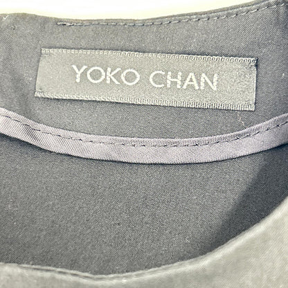 YOKOCHAN ヨーコチャン ブラック YCD-053 ひざ丈ワンピース ワンピース