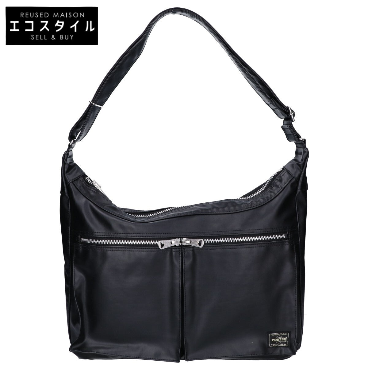 PORTER ポーター 【美品】707-15164 FREE STYLE BOAT SHOULDER BAG フリースタイル ボート ショルダーバッグ