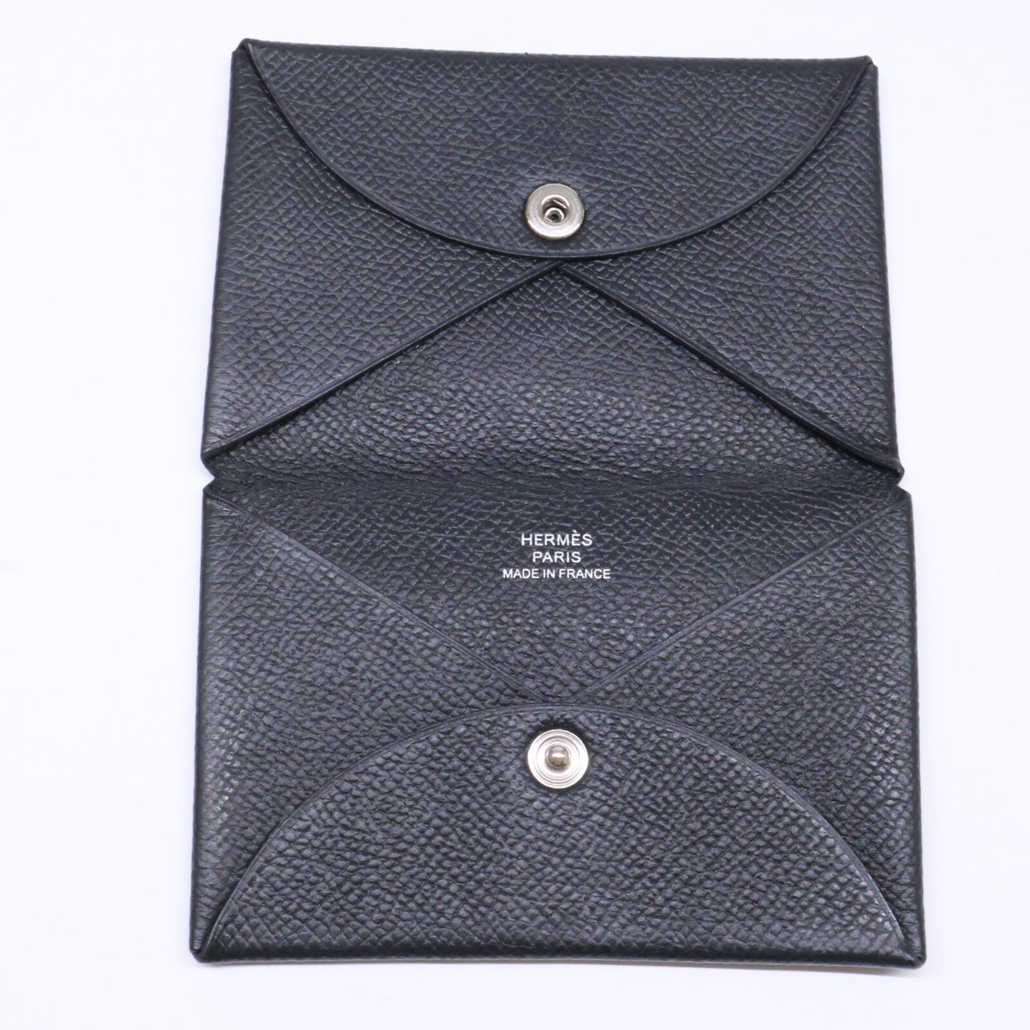 HERMES エルメス D刻印 カルヴィ ヴォーエプソン カードケース