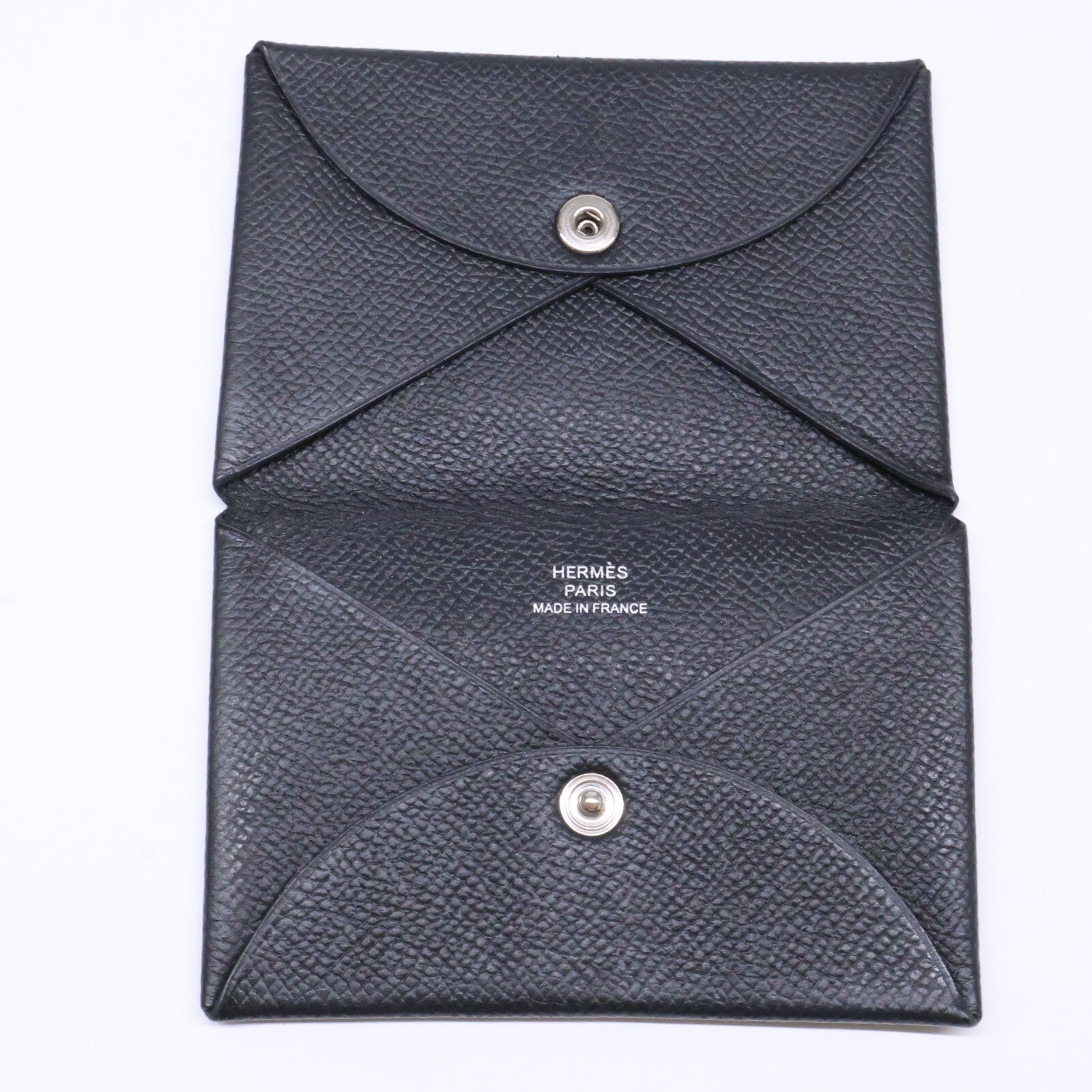HERMES エルメス D刻印 カルヴィ ヴォーエプソン カードケース