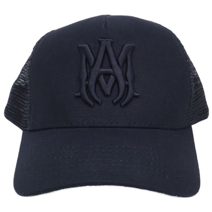 AMIRI アミリ 【新品同様】PF23MAH009 001 MA TRUCKER HAT ロゴ刺繍 メッシュ キャップ 帽子