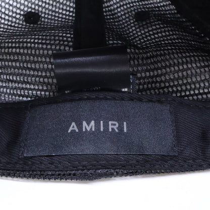 AMIRI アミリ 【新品同様】PF23MAH009 001 MA TRUCKER HAT ロゴ刺繍 メッシュ キャップ 帽子