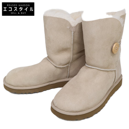 UGG アグ 【新品同様】5803 BAILEY BUTTON ベイリーボタン ムートンブーツ シューズ