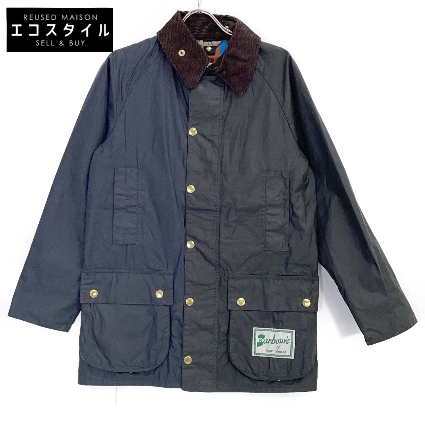 Barbour バブアー ローイング・ブレザーズ別注 OLIVE×NAVY beaufort sl ジャケット