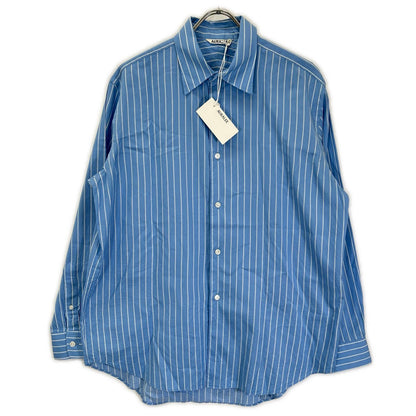 AURALEE オーラリー A26SS01CS COTTON SILK STRIPE SHIRT トップス