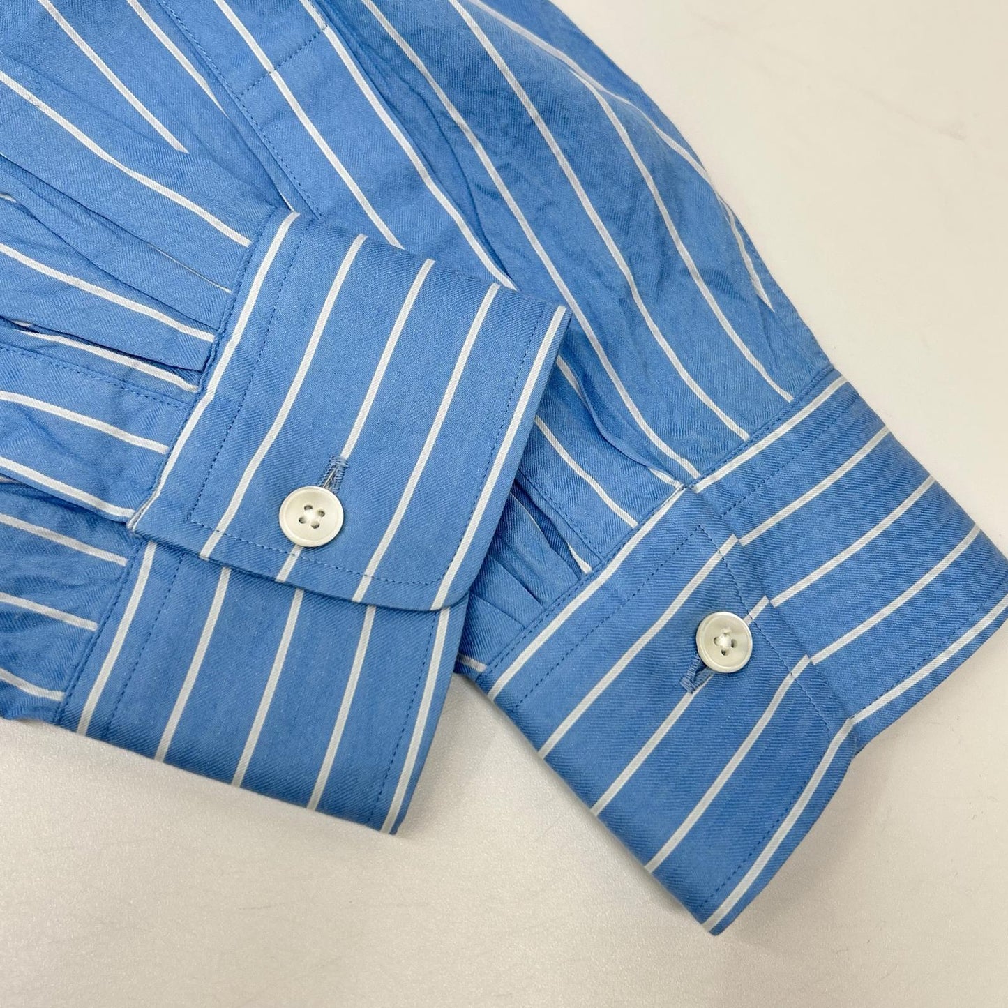 AURALEE オーラリー A26SS01CS COTTON SILK STRIPE SHIRT トップス