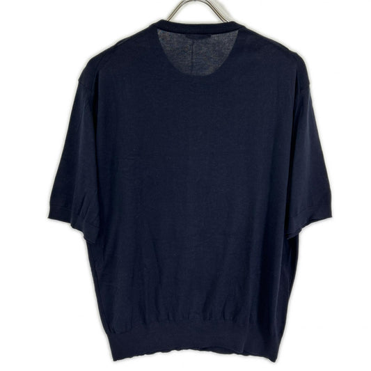 AURALEE オーラリー A26SC01KA HIGH GAUGE KNIT HALF SLEEVED CARDIGAN トップス