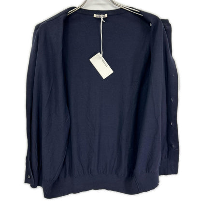 AURALEE オーラリー A26SC01KA HIGH GAUGE KNIT HALF SLEEVED CARDIGAN トップス