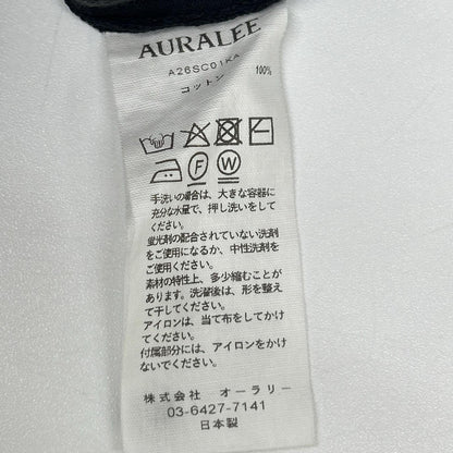 AURALEE オーラリー A26SC01KA HIGH GAUGE KNIT HALF SLEEVED CARDIGAN トップス