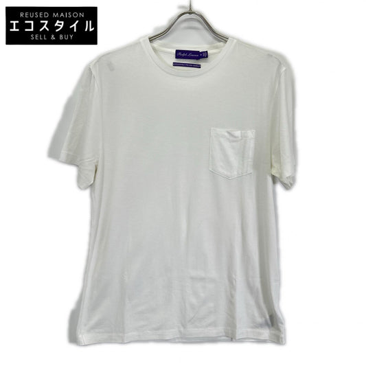 Ron Herman ロンハーマン ×ラルフローレンパープルレーベル RALPH LAUREN PURPLE LABEL for Ron Herman ホワイト Tシャツ トップス