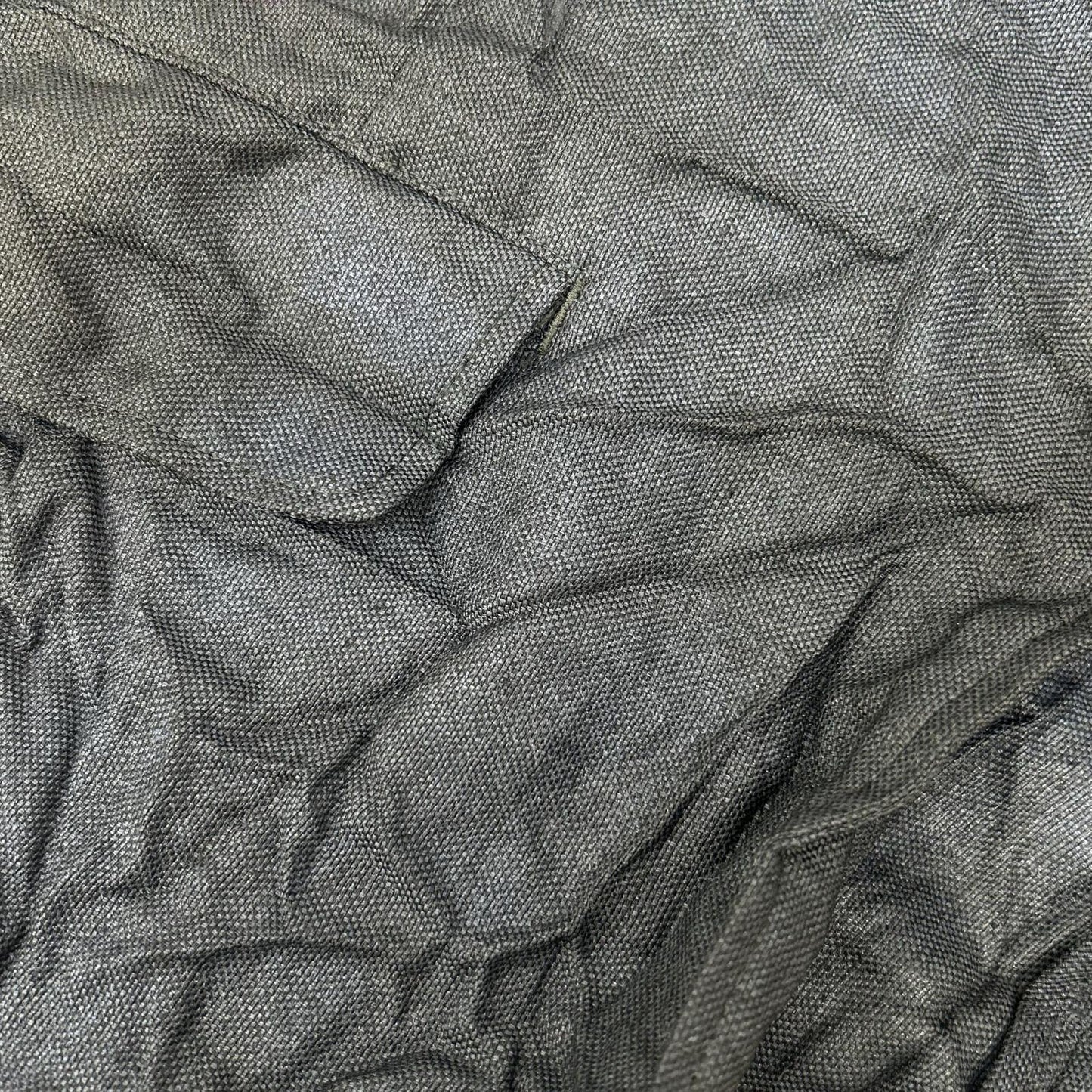 YOHJI YAMAMOTO +NOIR ヨウジヤマモトプリュスノアール 17SS Lazy ネイビー 製品染め しわ加工 テーラードジャケット ジャケット