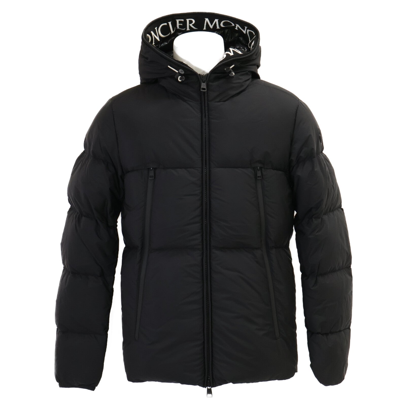MONCLER モンクレール 【23年製】MONTCLAR モンクラ 内側ロゴ刺繍グログランテープ フーディダウンジャケット ジャケット