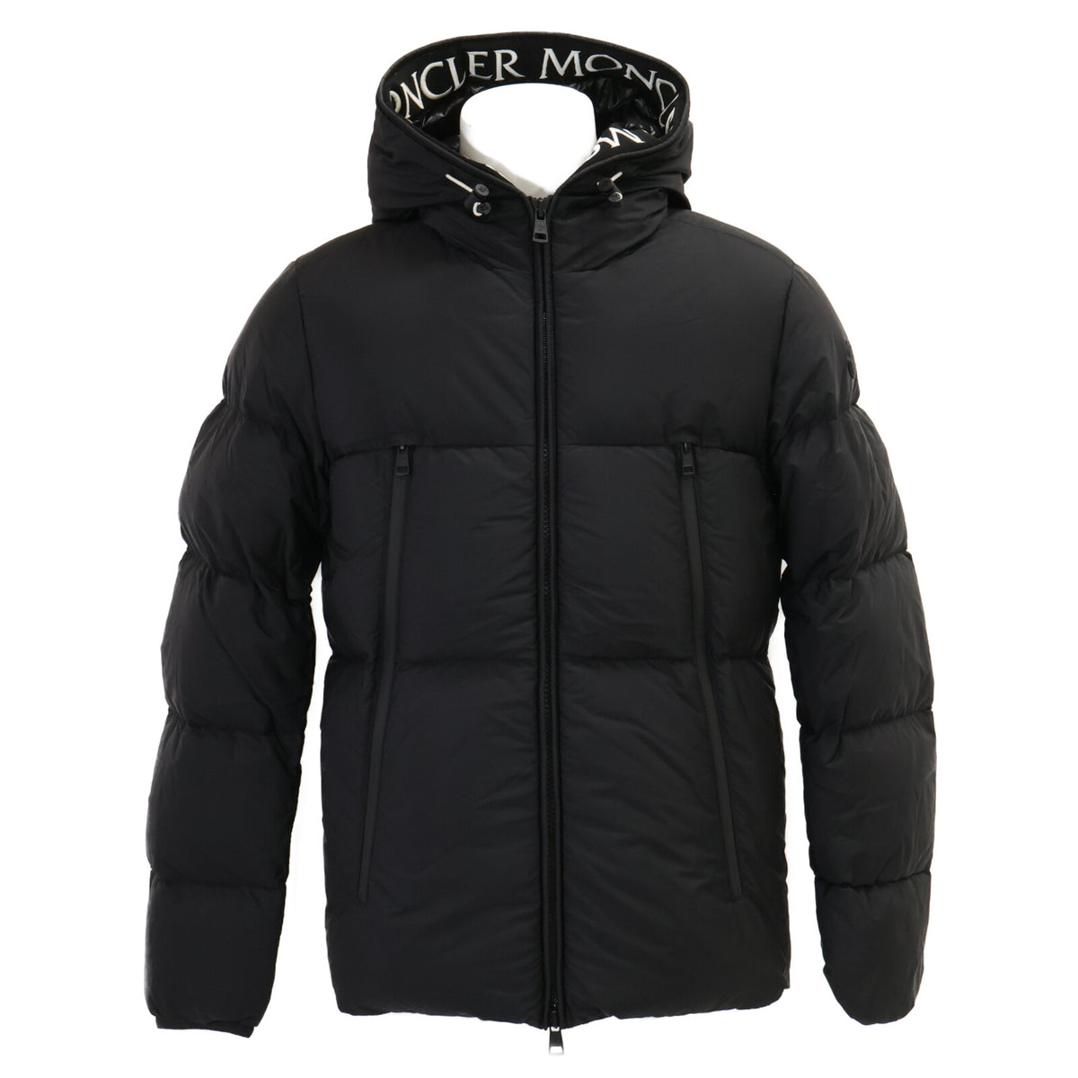 MONCLER Moncler 【Made in 2023】MONTCLAR Monclar inner logo-embroidered grosgrain tape hooded down jacket jacket