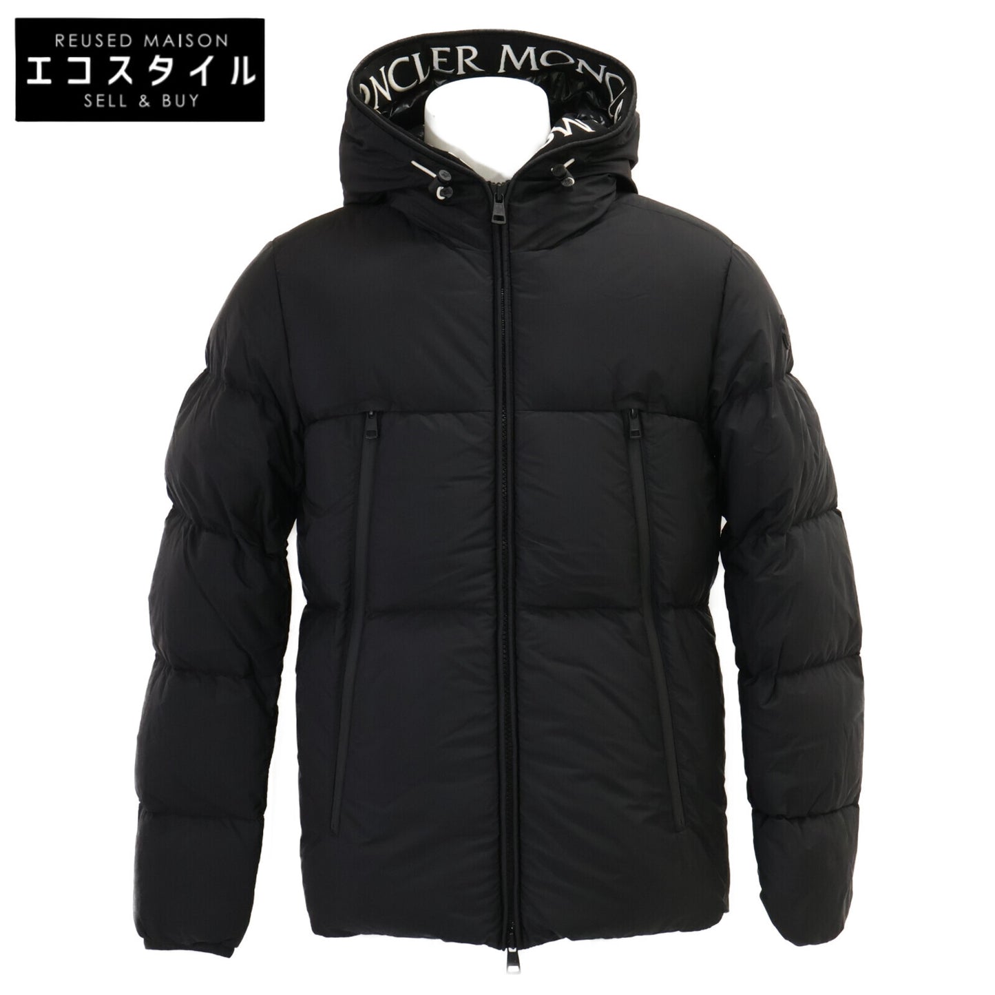 MONCLER モンクレール 【23年製】MONTCLAR モンクラ 内側ロゴ刺繍グログランテープ フーディダウンジャケット ジャケット