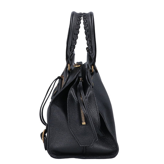 BALENCIAGA バレンシアガ 美品 638521 ネオ クラシック シティスモール グレインレザー 2WAY ハンドバッグ
