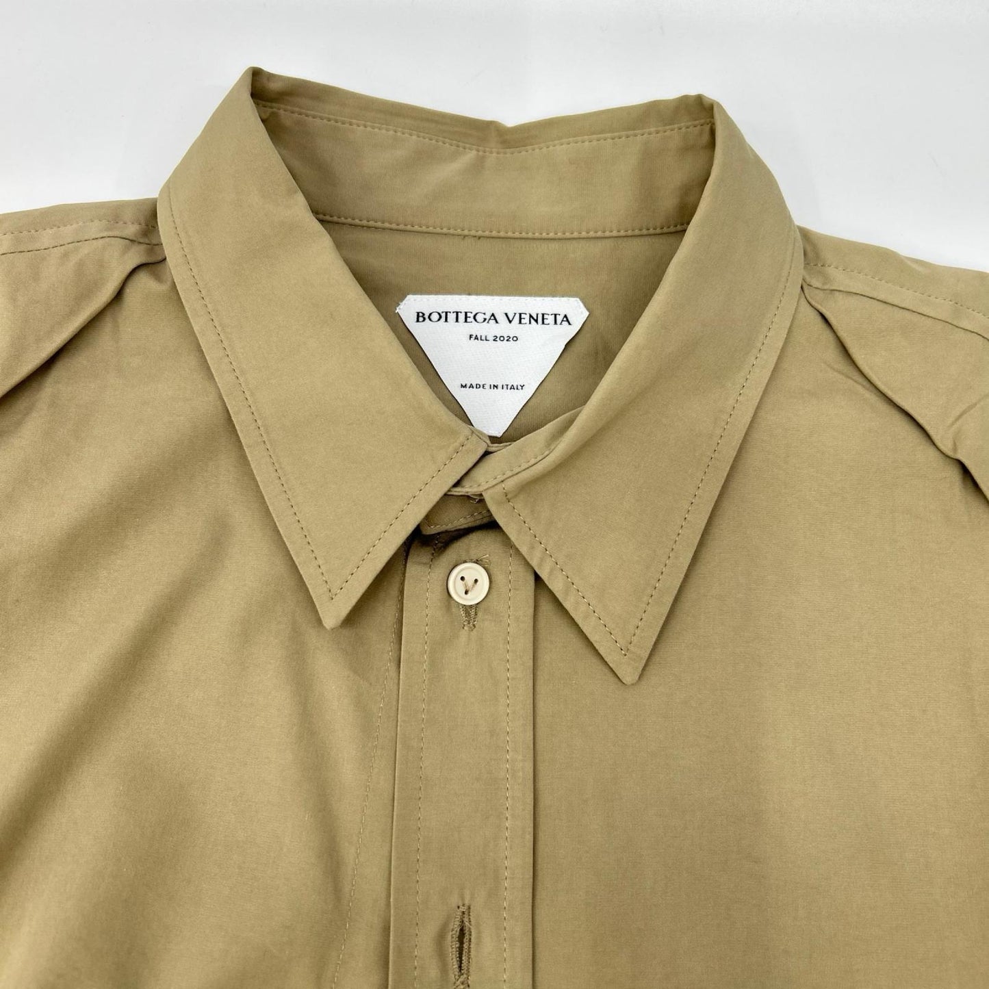 BOTTEGA VENETA ボッテガヴェネタ ベージュ 638350 長袖シャツブラウス トップス