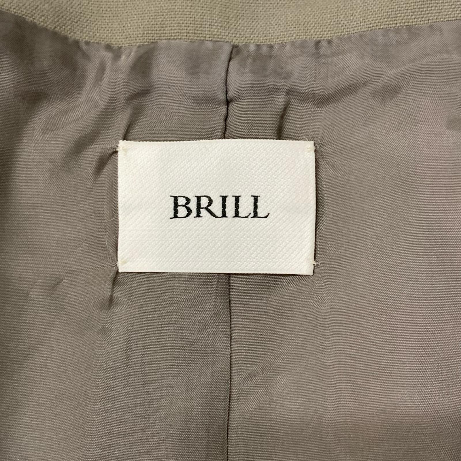 BRILL ブリル グレー BR24AW7007ー00 3Bテーラードジャケット ジャケット
