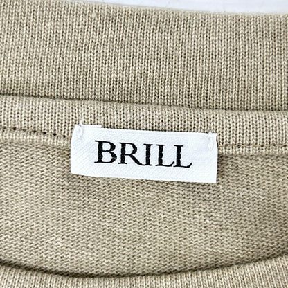 BRILL ブリル ベージュ BR25SS6009ー00 ショートユルTシャ トップス