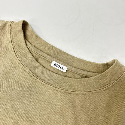 BRILL ブリル ベージュ BR25SS6009ー00 ショートユルTシャ トップス