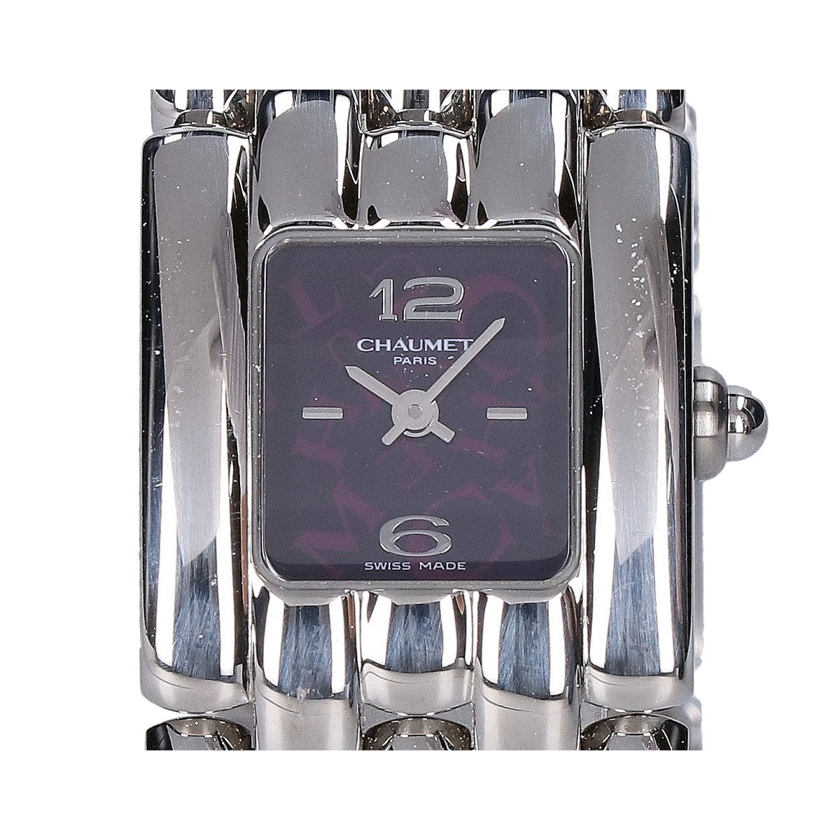 CHAUMET ショーメ 【美品】22K9609 ケイシス スクエア クオーツ 腕時計