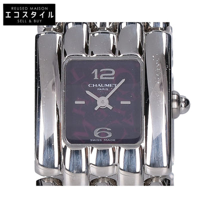 CHAUMET ショーメ 【美品】22K9609 ケイシス スクエア クオーツ 腕時計