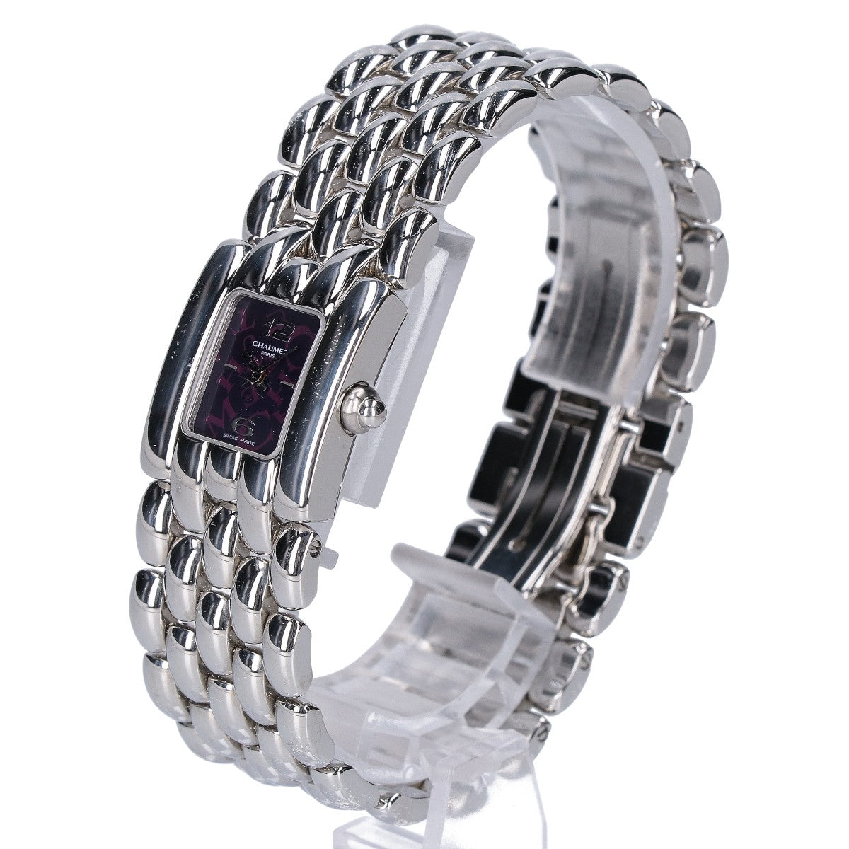 CHAUMET ショーメ 【美品】22K9609 ケイシス スクエア クオーツ 腕時計