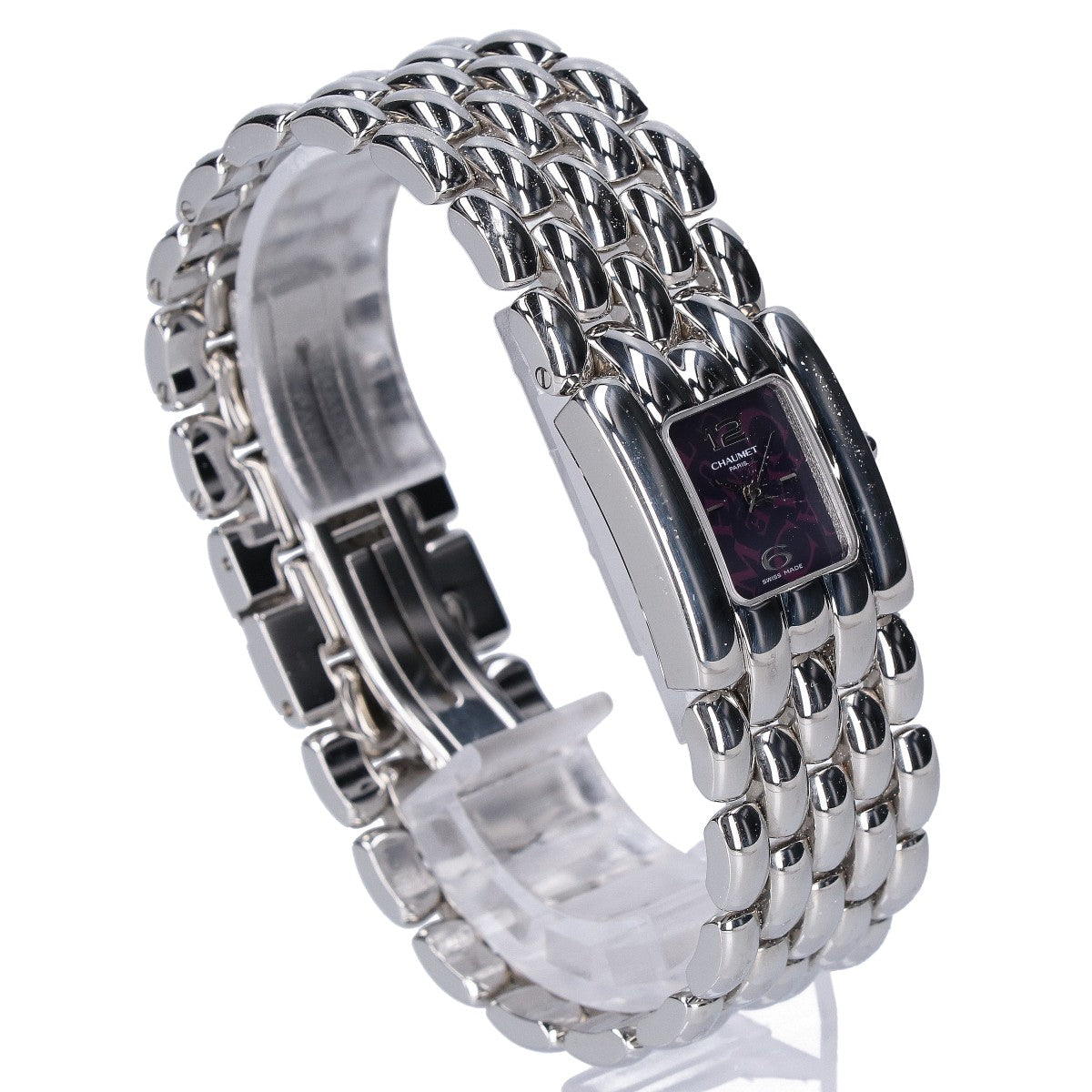 CHAUMET ショーメ 【美品】22K9609 ケイシス スクエア クオーツ 腕時計