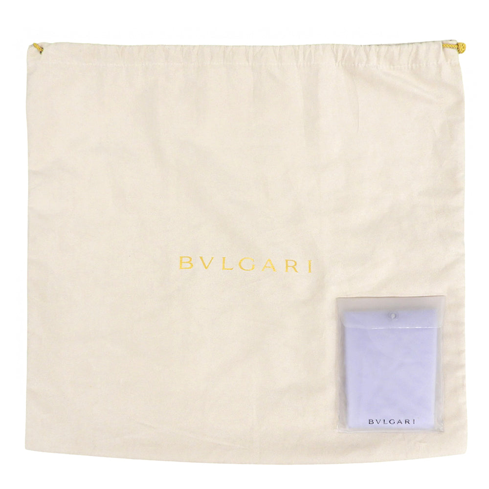 BVLGARI ブルガリ アルバ オールレザー ハンドバッグ レディース ブラック ハンドバッグ