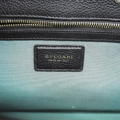 BVLGARI ブルガリ アルバ オールレザー ハンドバッグ レディース ブラック ハンドバッグ