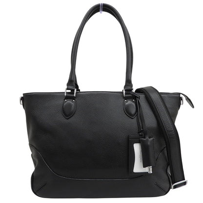 PELLE MORBIDA ペッレモルビダ 美品 メイデンボヤージュ レザー トートバッグ メンズ ブラック MB048A トートバッグ