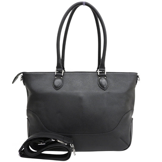 PELLE MORBIDA ペッレモルビダ 美品 メイデンボヤージュ レザー トートバッグ メンズ ブラック MB048A トートバッグ