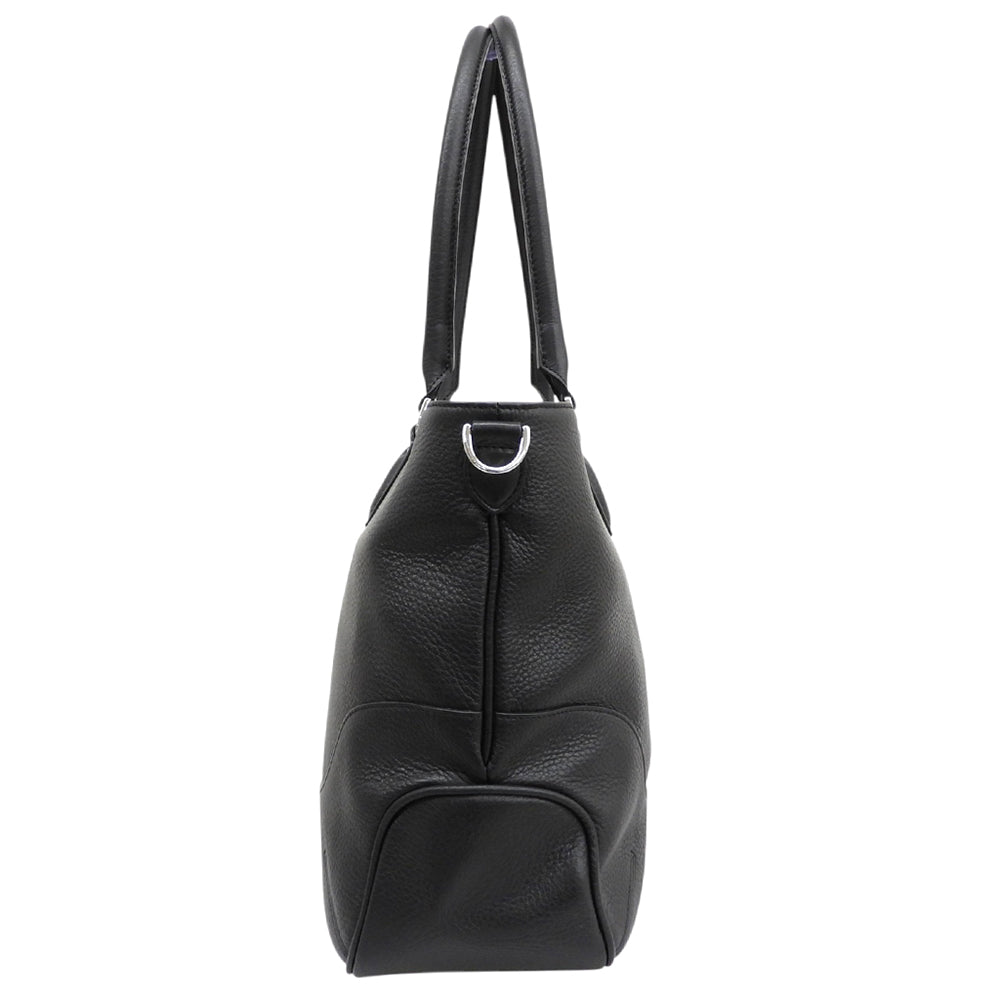 PELLE MORBIDA ペッレモルビダ 美品 メイデンボヤージュ レザー トートバッグ メンズ ブラック MB048A トートバッグ