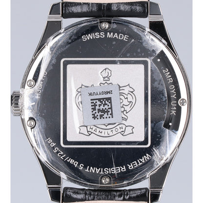 HAMILTON ハミルトン 【美品】H38411783 ジャズマスター Thinline Small Second Quartz クオーツ 40mm 腕時計